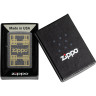 Зажигалка Zippo Iron Stone, матовый серый (48791)