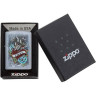 Зажигалка Zippo Vintage Tattoo 29874 с бензином