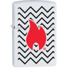 Зажигалка Zippo 214 белая матовая (арт. 29192)