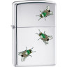 Zippo Classic 24881 — матовая зажигалка с рисунком